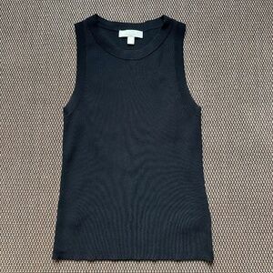 MICHAEL KORS SLEEVELESS RIBBED KNIT TOP LADIES SIZE LARGE